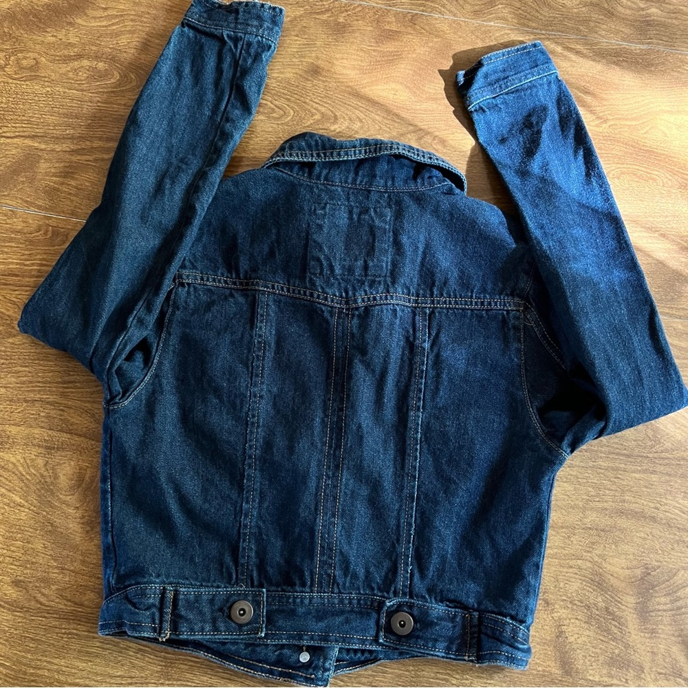 Mossimo Supply Co. Denim Big Girl Jeans Jacket kids size M - Picture 8 of 8